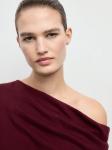 MANGO Свитер в цвете бордо - фото 7