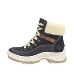 Ботинки на шнуровке Rieker X9338, Azure - фото