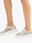 Jive Zip Flatform Embellished Trainers Carvela, Silver - фото 2