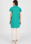 Базовая футболка REFKA BASIC Modanisa, зеленый - фото 5