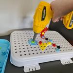 Отвертка, шурупы, дрель, 3D конструктор KRUZZEL - фото 16