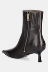 Кожаные ботильоны Vivian Boot Allsaints, коричневый - фото 3