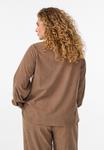 Блуза Zizzi LANGÄRMLIGE , Caribou/Brown - фото 3