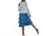 Джинсовая юбка трапеция Eden Esteem Couture, Denim - фото 3