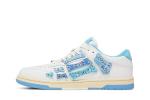 Кроссовки Amiri Skel Top Low Bandana - White Blue, белый - фото 3