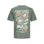 Футболка Jack & Jones Palm Back Dut, зеленый - фото 2