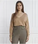 Свитер Regular fit Liu Jo, бежевый - фото 3