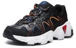 Кроссовки jagger retro running shoes black/orange Fila, черный - фото 2