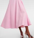 Платье миди из шерсти Джорджи Emilia Wickstead, Rose Pink - фото 5