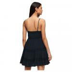 Платье Superdry Alana Lace Trim Short, черный - фото 2