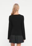 Топ Vero Moda VMMARRI V NECK, Black - фото 3