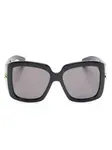 Солнцезащитные очки GG Gucci Eyewear, черный - фото