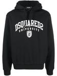 DSQUARED2 худи с логотипом, черный - фото