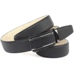 Кожаный ремень Anthony Crown Anthoni Crown, черный - фото