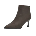 Женские ботильоны 7 см Gudianfengdu, черный (unlined) - фото 6