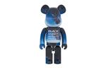 BE@RBRICK Bearbrick Black Knight Satellite Blue - фото