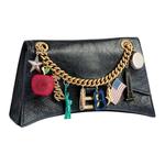 Crush Distressed Маленькая сумка с цепью Balenciaga - фото 3