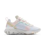 Кроссовки react element 55 голубые розовые Nike, синий - фото 2