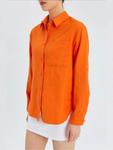 MixRay Рубашка в оранжевом цвете - фото 4