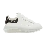 Кроссовки Alexander McQueen Alexander McQueen Wmns Oversized Sneaker 'Clear Sole Studded - White Black', белый - фото