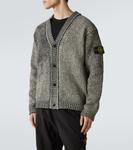 Хлопковый кардиган Stone Island, черный - фото 3