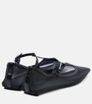 Балетки Juno The Attico, черный - фото 2