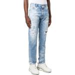 DSQUARED 2 Джинсы DSQUARED2 с эффектом потертости Slim cut - фото 7