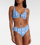 Верх бикини Bel Air с принтом Melissa Odabash, Tiles - фото 2