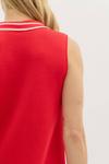 Платье Varsity Chic Knit красного цвета Entro, красный - фото 5