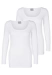 Рубашка с длинным рукавом 2ER PACK Vero Moda, цвет bright white - фото 6