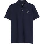 Мужская поло GAP, черный - фото 7