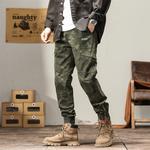 Унисекс Карго Штаны Jeep, Камуфляж Серый - фото 10