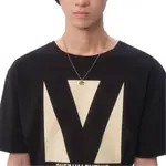 Футболка с принтом Chez Valentino, черный - фото 9