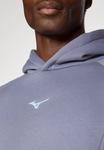 Худи Mizuno ATHLETICS HOODIE, Blue Granite/Blue-Grey - фото 6
