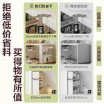 Угловой стол Naijia 100 см из массива дерева с полками двойной ящик глубокий орех - фото 3