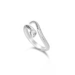 AKAK Серебряное кольцо Unisex Silver White - фото 6