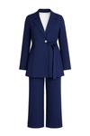 Брючный костюм MODAMIHRAM, темно-синий - фото