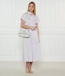 Пляжные тапочки мини миллер Tory Burch, белый - фото 2