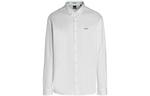 HUGO BOSS Мужская белая рубашка с длинным рукавом - фото 3