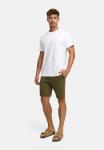 Шорты INDICODE JEANS Shorts, Dark Olive/Dark Green - фото 2