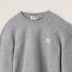 Свитер женский Miu Miu, серый - фото 6