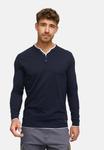 Топ INDICODE JEANS COLESON, Sky Captain/Dark Blue - фото