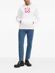 Худи с логотипом Hugo, белый - фото 2