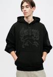 Толстовка Carhartt WIP HOODED HACKWORK, Black/Wall/Black - фото 6
