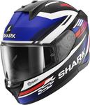 Шлем Shark d-skwal 3 firstlap, Black/White/Red/Blue - фото