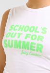 Топ SCHOOLS OUT TANK Juicy Couture, белый - фото 2