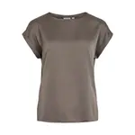 Блузка с коротким рукавом Vila Ellette, бежевый - фото 3