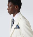 Шелковый платок пейсли Dunhill, Royal Blue - фото 2