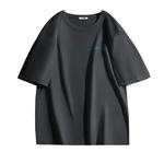 Футболка унисекс HUANQIU, черная (белый логотип QA Global на груди) - фото 10