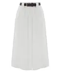 Юбка миди Kocca, белый - фото